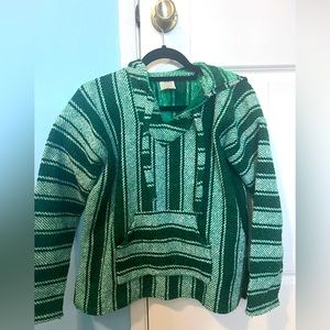 Green beach jacket